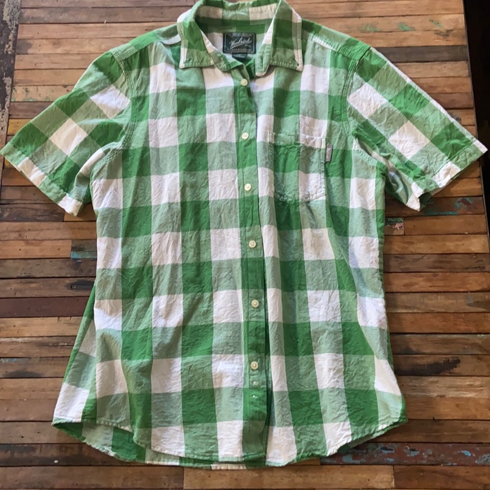WOOLRICH Casual Button Down Shirt Sz M